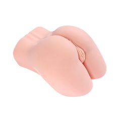 Kokos Hera - realistlik torso, tupp ja pepu (naturaalne)