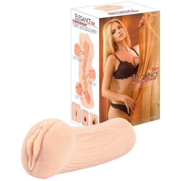 Kokos Elegance 01 - naturaalne elutruu masturbaator