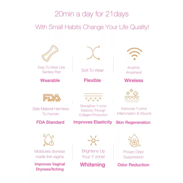 Luminiel Y ZONE - intiimne valgusteraapia seade