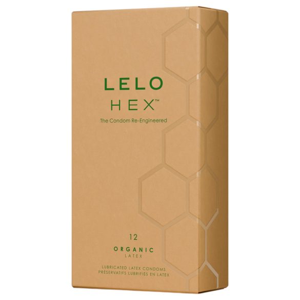 LELO Hex Organic - vastupidavad kondoomid (12 tk)