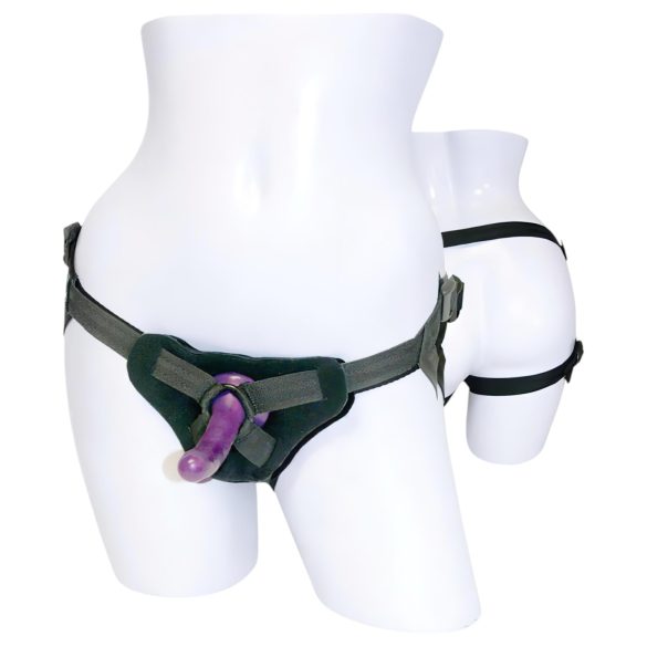Sportsheets - kinnitatav silikoon-dildo (lilla)