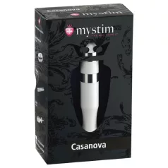 mystim Casanova - elektro dildo - valge