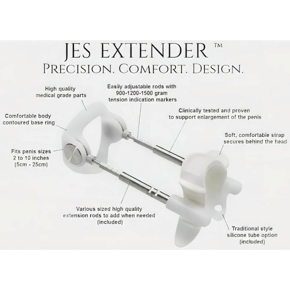 Jes-Extender - peenisepikendaja - standard mudel - kuni 17 cm