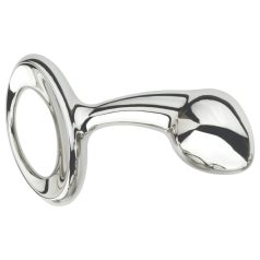 Njoy S - väike metallist anaaltapp - hõbedane