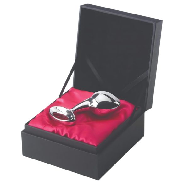 Njoy - suur metallist anaalplug - hõbedane