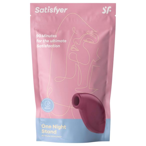 Satisfyer Üheõhtu-Kaunitar - Õhulainetega Kliitori Stimulaator (punane)