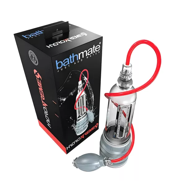 Bathmate HydroXtreme 9 - hüdropumba komplekt (läbipaistev)