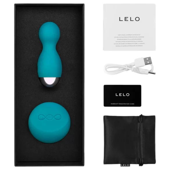 LELO Hula - pöörlev vibreeriv muna (türkiis)