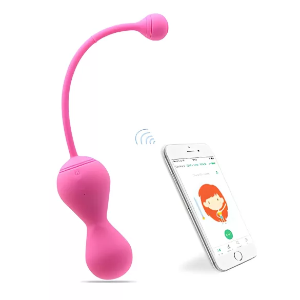 Magic Motion Kegel Master - nutikad tupekuulid duo (roosa)