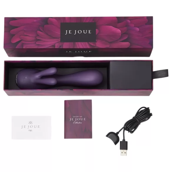 Je Joue Fifi - laetav, veekindel, kliitori varrega vibraator (lilla)