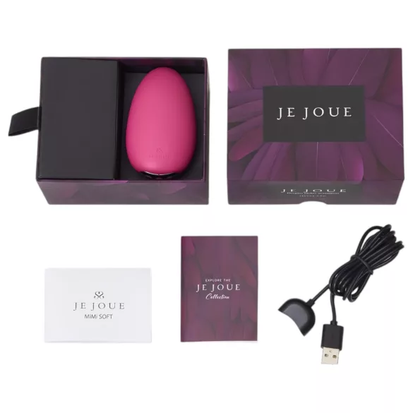 Je Joue Mimi Soft - veekindel laetav kliitorivibraator - roosa