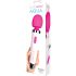 Bodywand Aqua - veekindel massaaživibraator (valge-roosa)