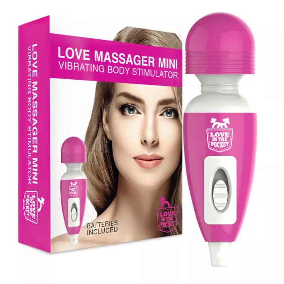 Love Wand - mini massaaživibraator - roosa