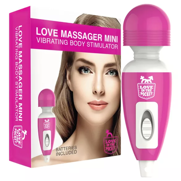 Love Wand - mini massaaživibraator - roosa
