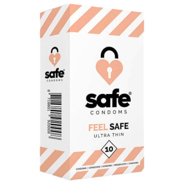 SAFE Feel Safe - õhuke kondoom (10tk)
