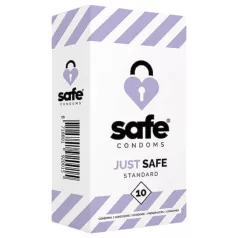 SAFE Just Safe - standardsed kondoomid - vanilje - 10 tk
