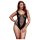 BACI Plus Size - kaval, võrklik body - must (XL-XXL)
