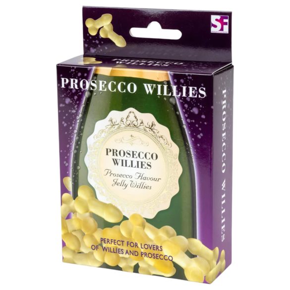 Prosecco Willies - peenise kujulised Prosecco maitselised kummikommid 120g
