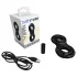 Bathmate Vibe Ring Eight - akuga, vibreeriv peeniserõngas (must)