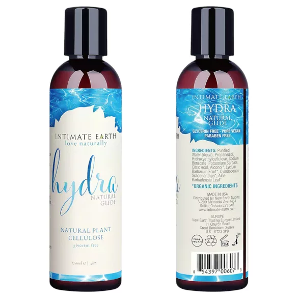 Intimate Earth Hydra Natural - veepõhine libesti (120 ml)