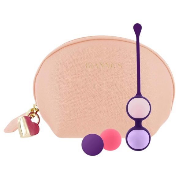 Rianne Essentials - kombineeritav geiša pallikomplekt (nude)