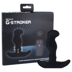 Nexus G-stroker - kaugjuhitav prostata vibraator - must