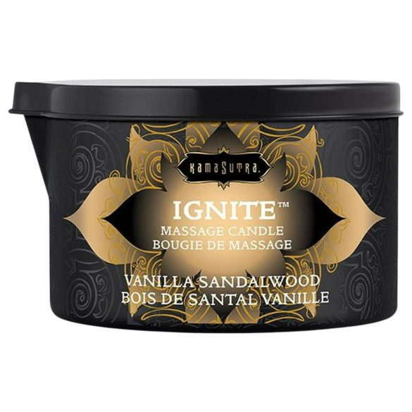 Kama Sutra - vegaanmassaažiküünal - vanill-sandlipuu - 170g