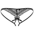 Obsessive Picantina - naiste stringid - topelt rihmaga - must