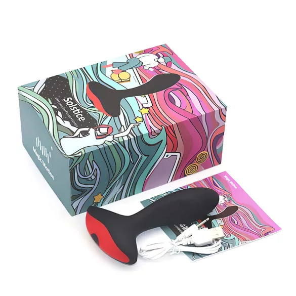 Magic Motion Solstice - nutikas akuga eesnäärmevibraator - must