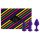 FEELZTOYS Bibi - anaalplugide komplekt - lilla (3-osaline)