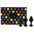 FEELZTOYS Bibi - anaalpistikute komplekt - must (3-osaline)