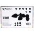 FEELZTOYS Bibi - anaalpistikute komplekt - must (3-osaline)