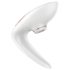 Satisfyer Pro 4 Couples - akuga õhuimpulssiga paarivibraator (valge)