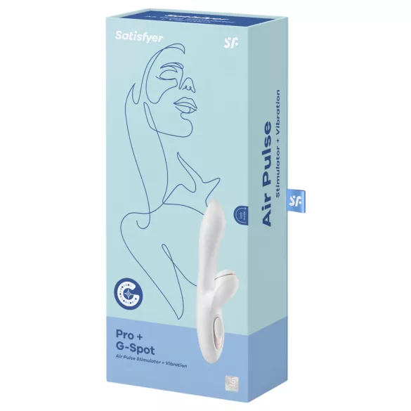 Satisfyer Pro+ G-spot - kliitoristimulaator ja G-punkti vibraator