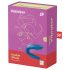 Satisfyer Double Whale - 2-mootoriga paarivibraator (sinine)