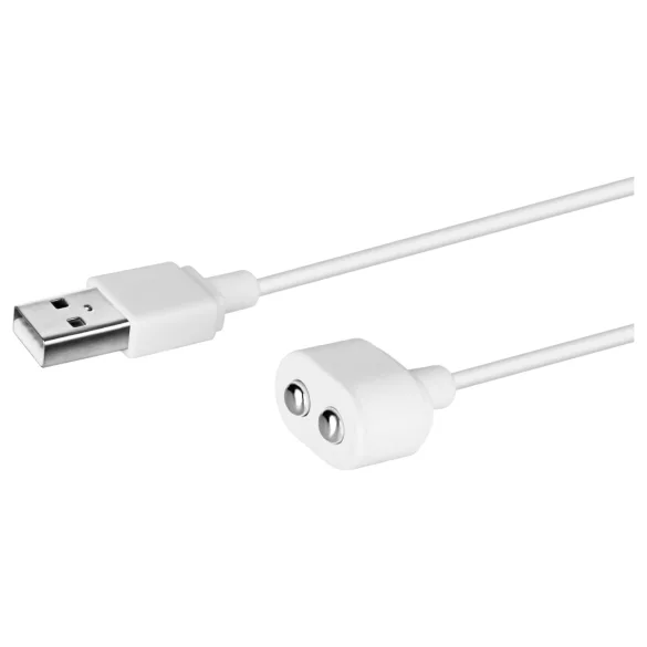 Satisfyer - magnetiline USB laadimiskaabel - valge