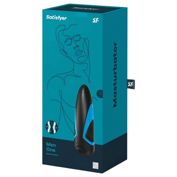 Satisfyer Men One - vaakummasturbaator - sinine/must