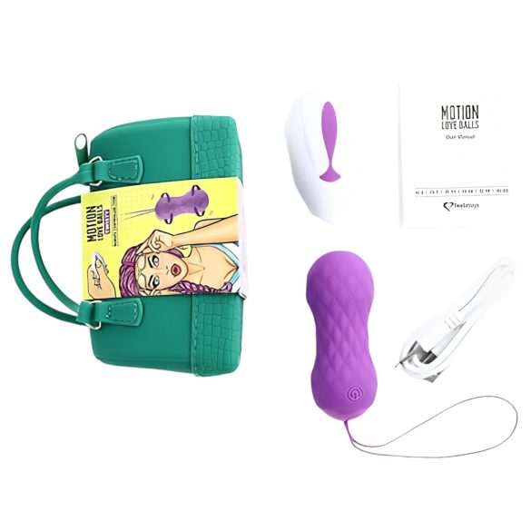 FEELZTOYS Twisty - pöörlev vibromuna (lilla)