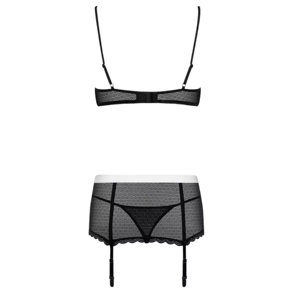 Obsessive Maidme - seksikas teenijanna kostüümikomplekt - 6 osa - L/XL