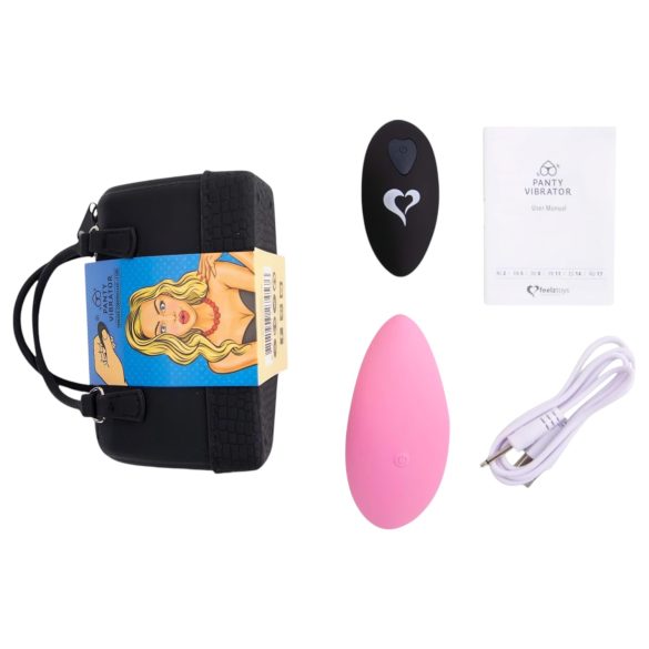 FEELZTOYS Aku-Püksikud - Juhtmeta Kliitorivibraator (roosa)