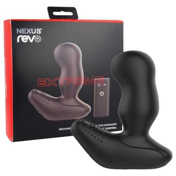 Nexus Revo Extreme - juhtmevaba pöörlev eesnäärmevibraator (must)