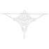 Obsessive Luiza - tulbaani stringid (valge)