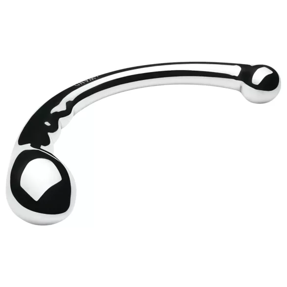 Le Wand - kahepoolsed roostevabast terasest dildo - hõbe