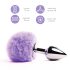FEELZTOYS - metallist anaalpunn jänkusabaga (hõbe-lilla)