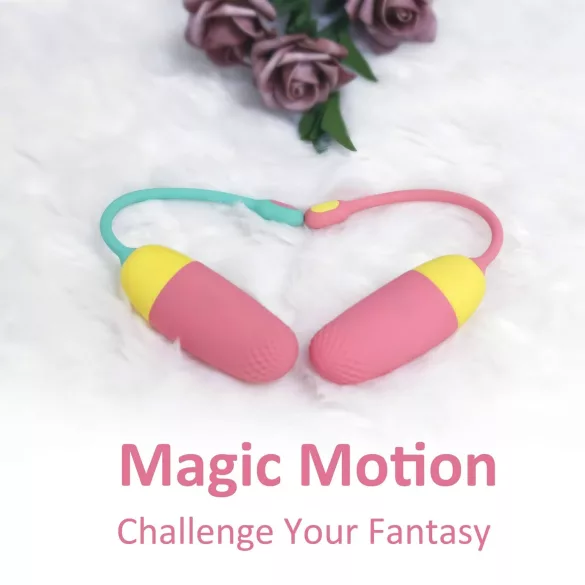Magic Motion Vini - vibromuna aku ja rakendusega - oranž