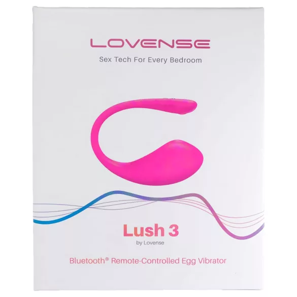 Lovense Lush 3 - nutikas vibromuna - roosa