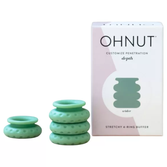 Ohnut - penetratsiooni piirajate rõngas - 4-osaline - roheline