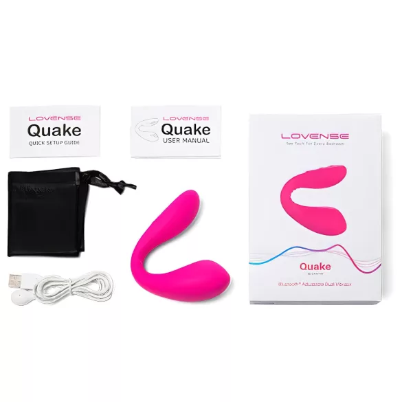 Lovense Dolce - rakendusega juhitav paarivibraator (roosa)