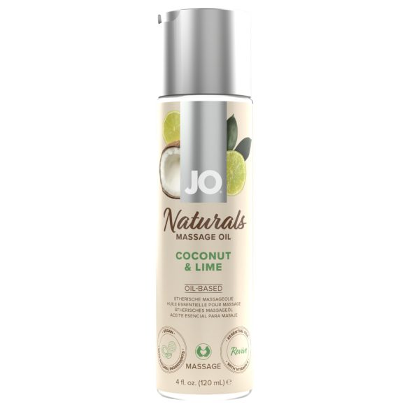 System JO - Massaažiõli - Kookoslaim (120 ml)