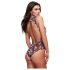 Baci - pitsilise lillemustriga body - M/L